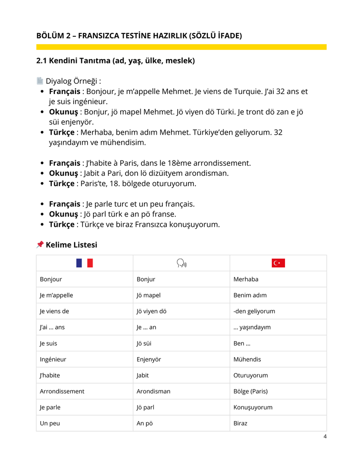 Fransızca Öğrenme Paketi – 3 Kitap Bir Arada
