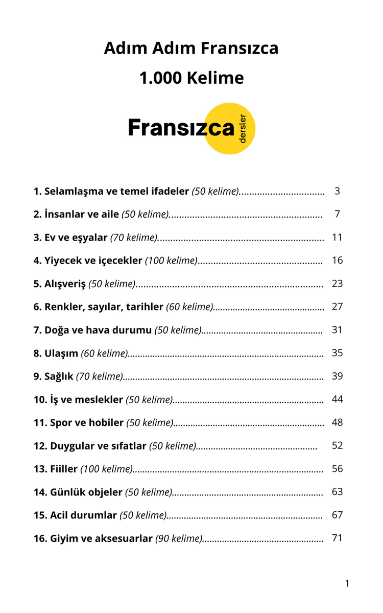 Fransızca Öğrenme Paketi – 3 Kitap Bir Arada