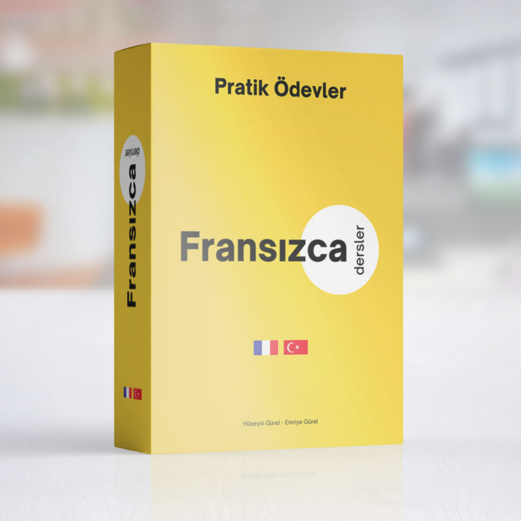 4 Dijital Kitap (PDF) + 3 Sesli Takip Video | A1/A2 ADIM ADIM FRANSIZCA