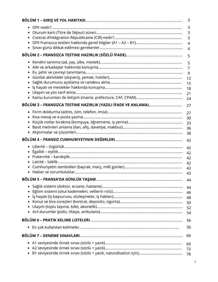 Fransızca Öğrenme Paketi – 3 Kitap Bir Arada