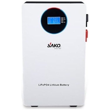 SAKO Lityum Akü 51,2V 100Ah (LiFePo4) 5.1 kWh PACK