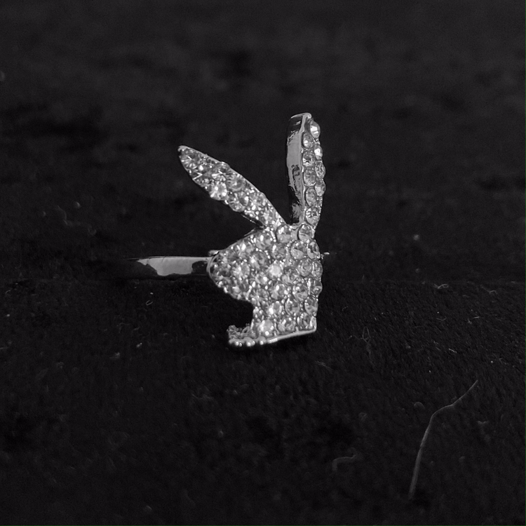 ICE-C "RABBIT" SILVER RING