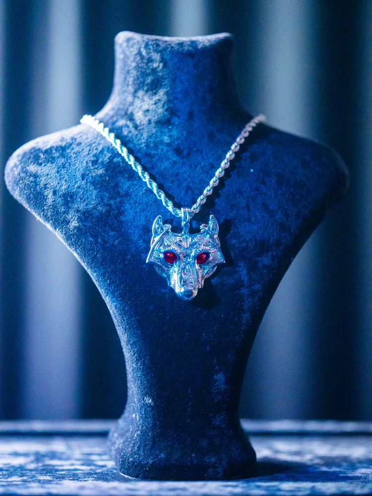 ICE-C "REW" SILVER PENDANT