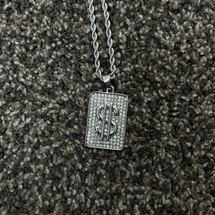 ICE-C "CASH" SILVER PENDANT