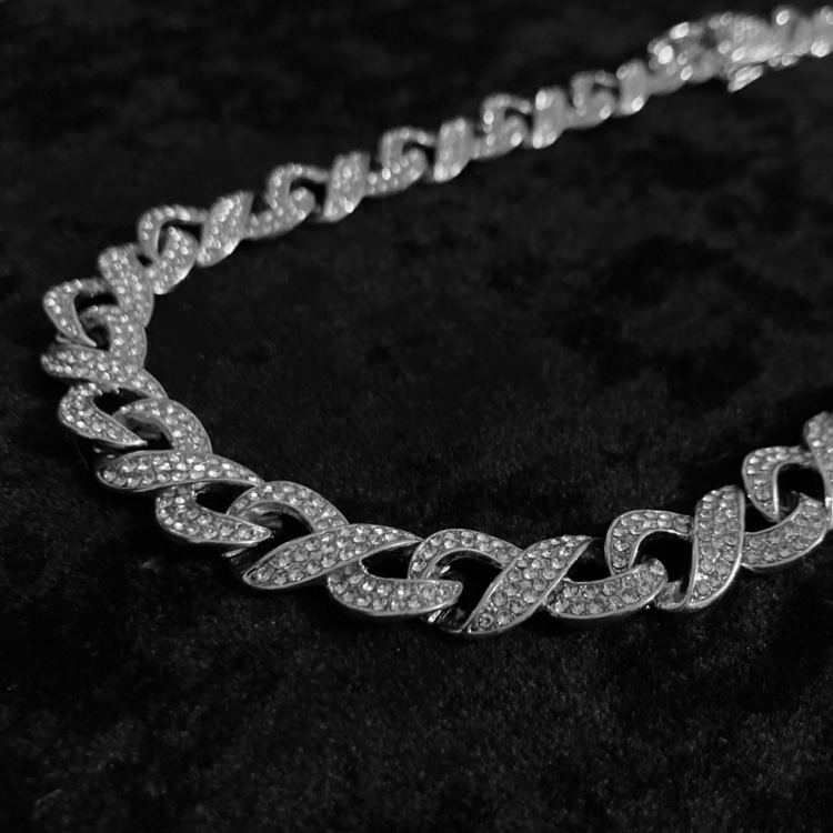 ICE-C "INFINITE" SILVER CHAIN