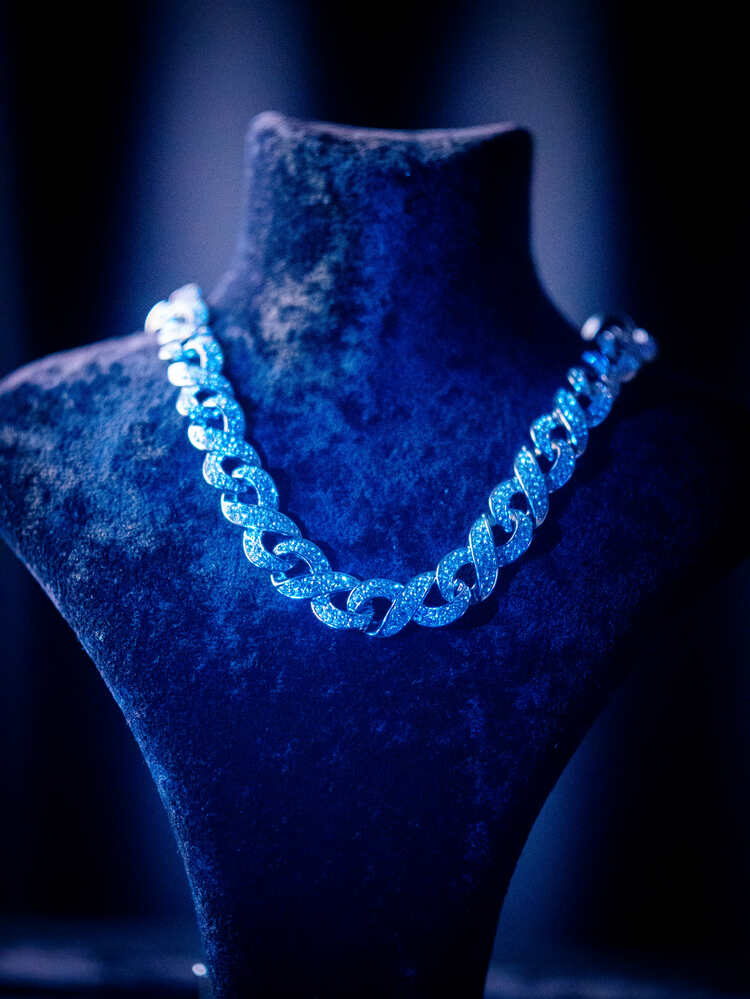 ICE-C "INFINITE" SILVER CHAIN