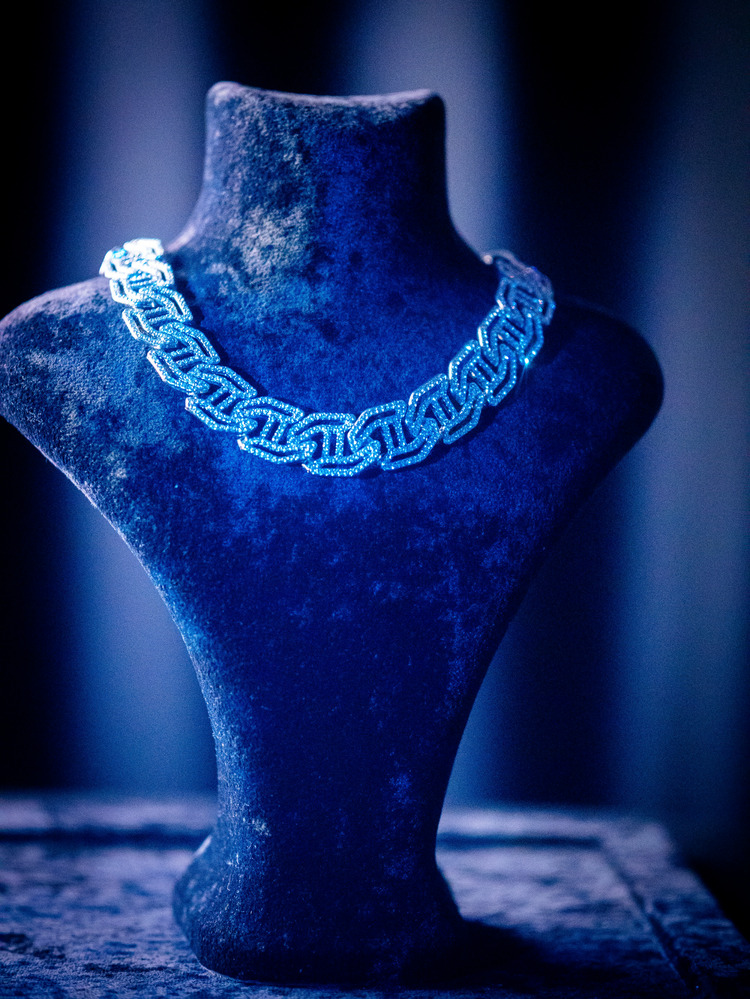 ICE-C "ZIKZAK" SILVER CHAIN