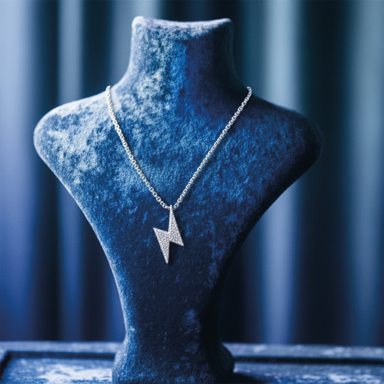 ICE-C "FLASH" SILVER ÇELİK PENDANT
