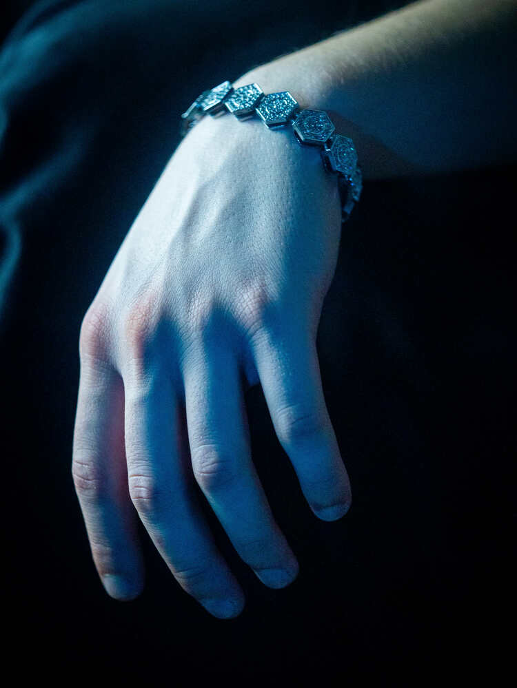 ICE “CBE” SILVER/GOLD BRACELET