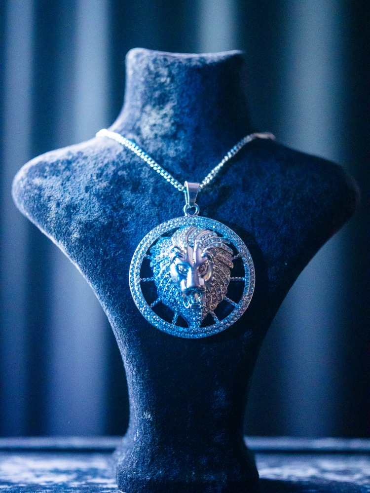 ICE-C "TRON" SILVER PENDANT
