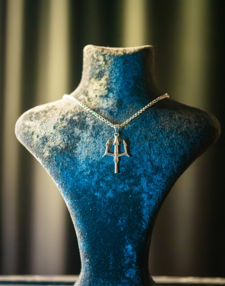 ICE-C "posedion" SILVER/GOLD PENDANT