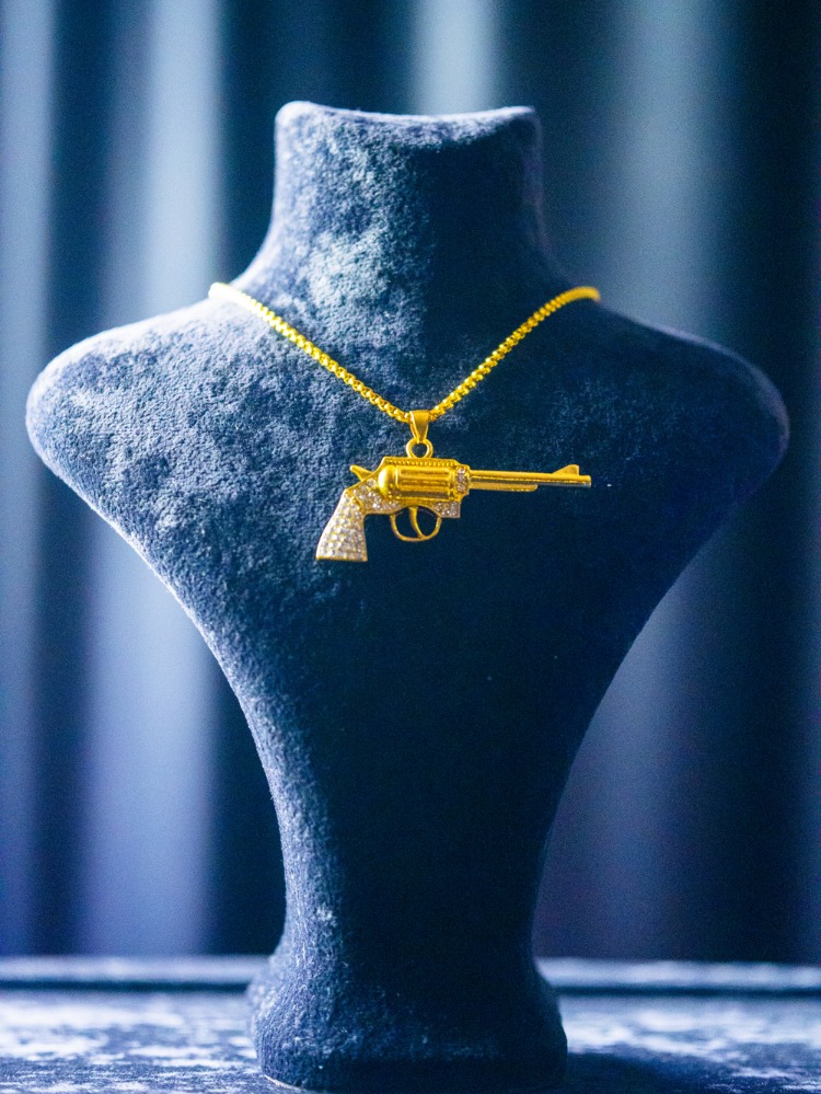 ICE-C "ALTIPATLAR" SILVER/GOLD PENDANT