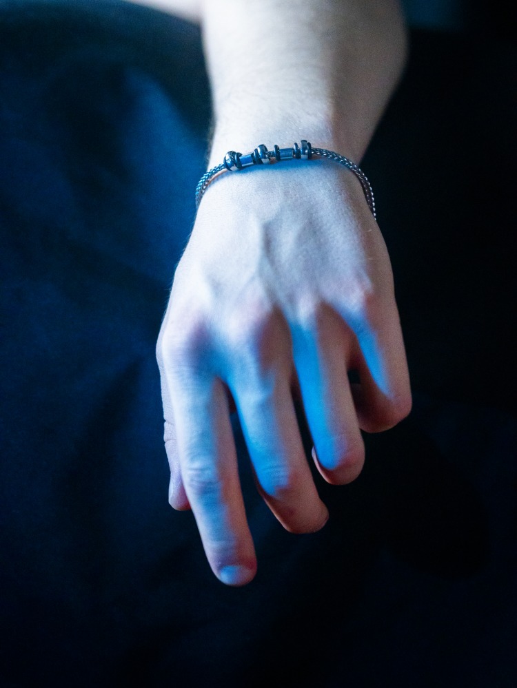 ICE-C "DSIL" SILVER BRACELET