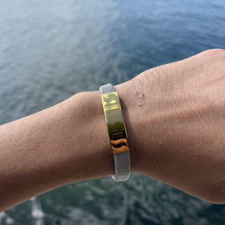 ICE-C "ICE CUBE" SILVER BRACELET