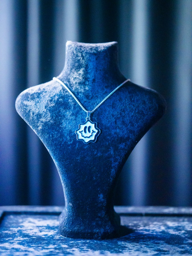 ICE-C "whiteface" SILVER PENDANT