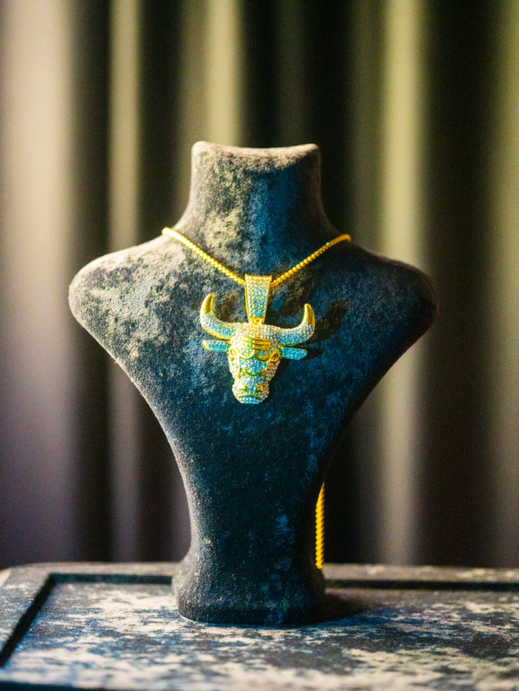 ICE-C "BIGBUFF" GOLD PENDANT