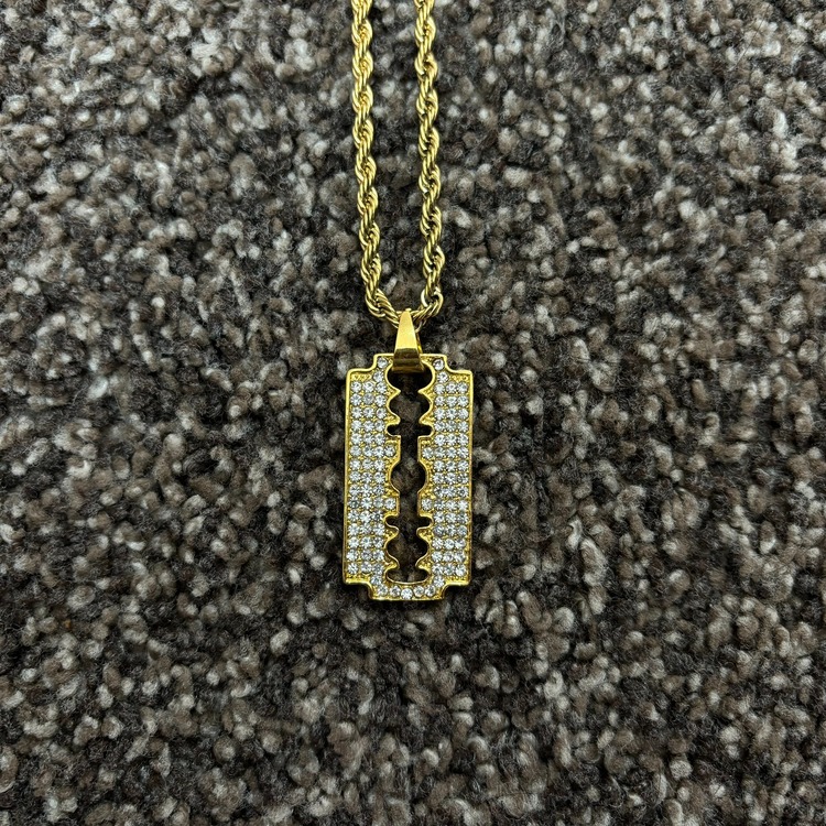 ICE-C "FCA" GOLD PENDANT