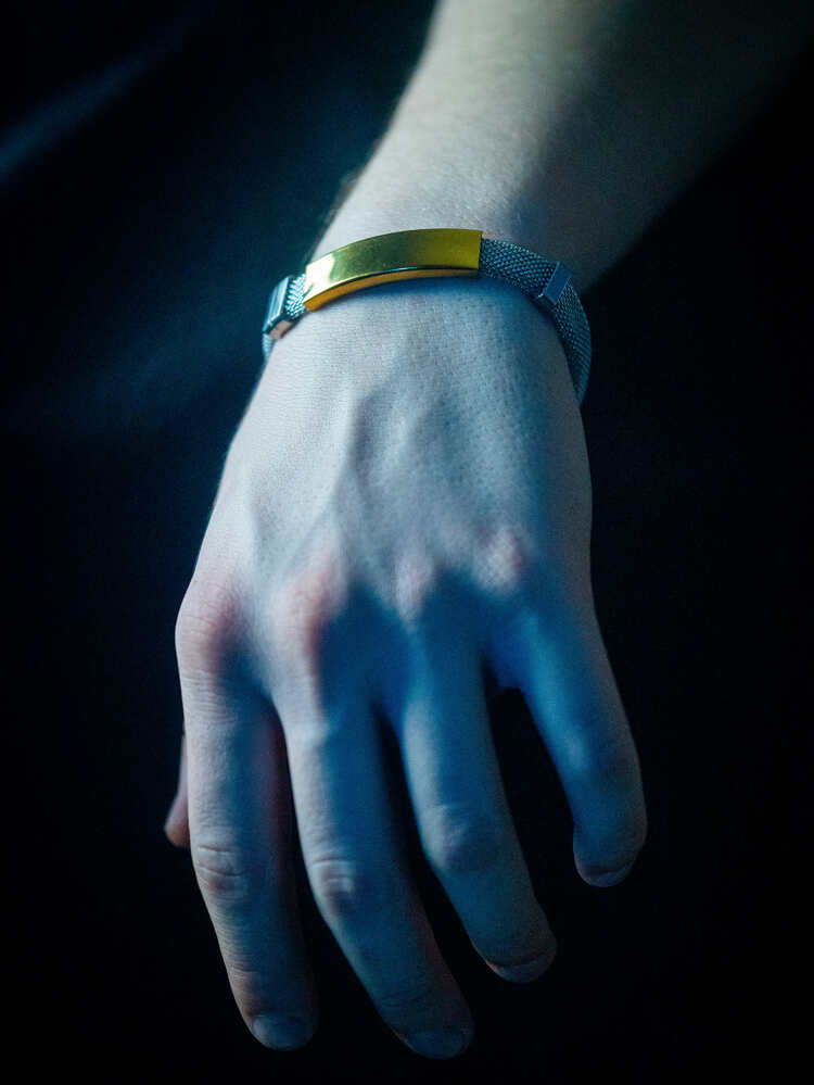 ICE-C "ICE CUBE" SILVER BRACELET
