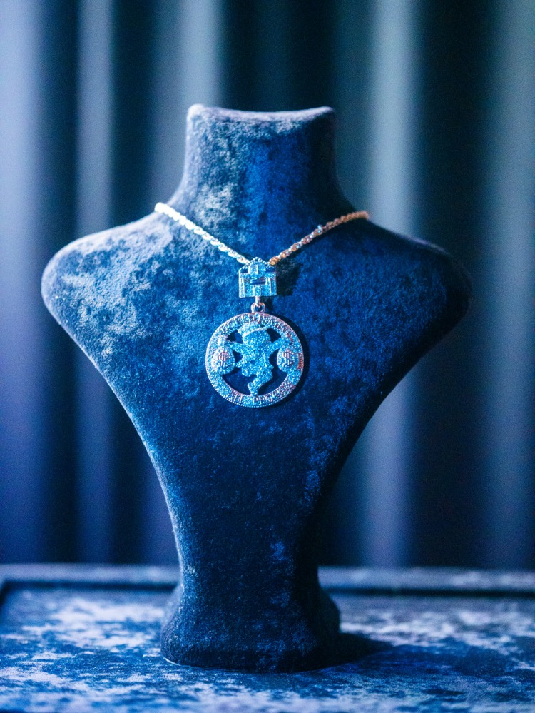 ICE-C "BANKS" SILVER-BRONZ PENDANT
