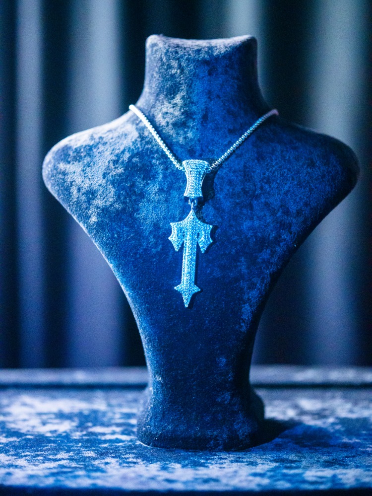 ICE-C "TRAPSTAR" SILVER/GOLD PENDANT
