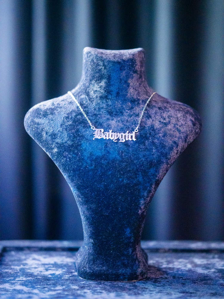 ICE-C "babygirl" SILVER PENDANT