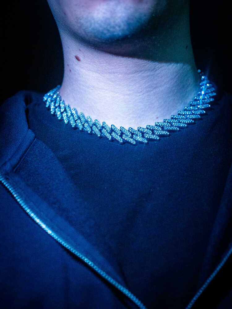 SILVER DRAGON CHAIN (45CM)