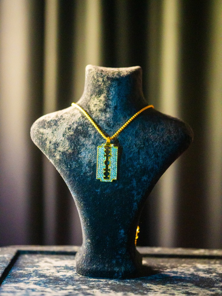 ICE-C "FCA" GOLD PENDANT