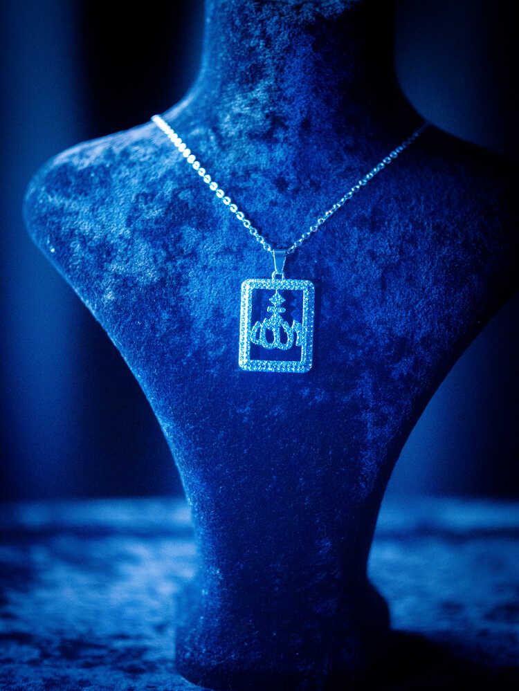 ICE-C "ONE" SILVER PENDANT