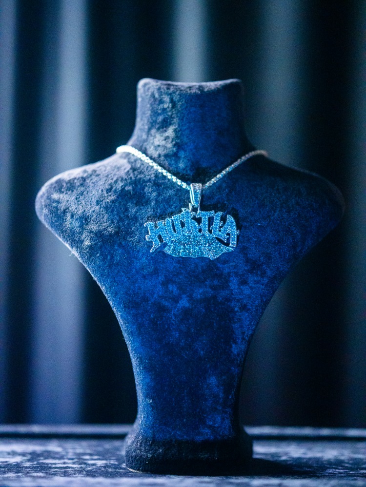 ICE-C "HUSTLA" SILVER PENDANT