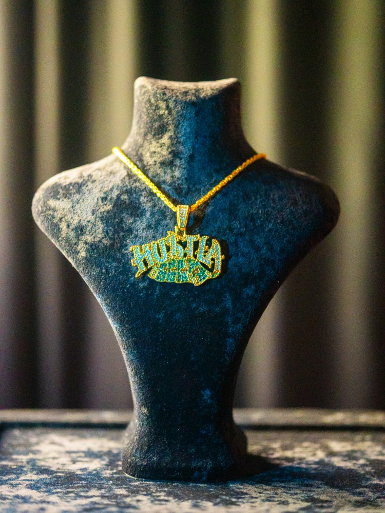 ICE-C "HUSTLA" SILVER PENDANT