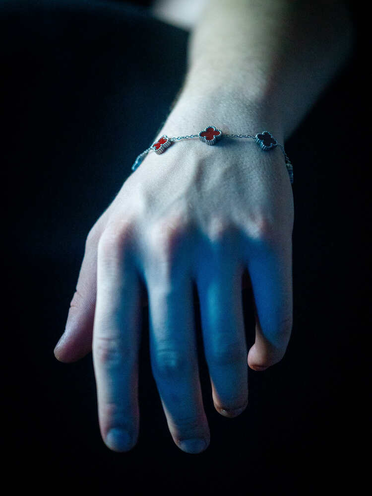 ICE-C "CLEEF" BRACELET
