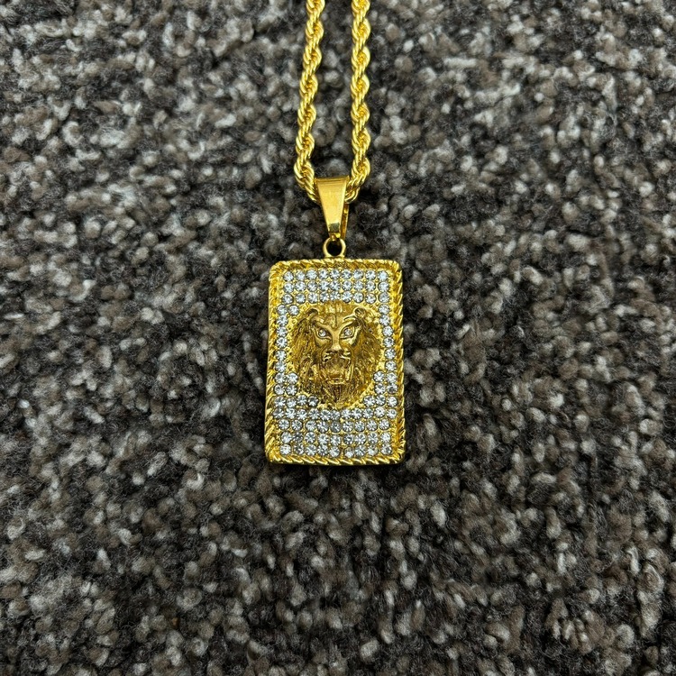 ICE-C "DLIO" GOLD PENDANT