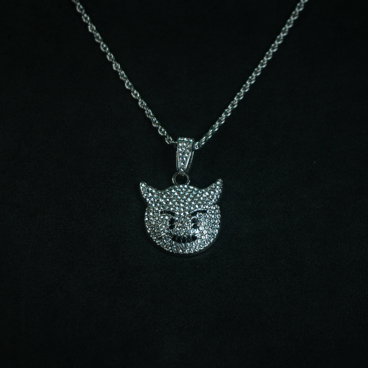 ICE "DXVIL" SILVER PENDANT