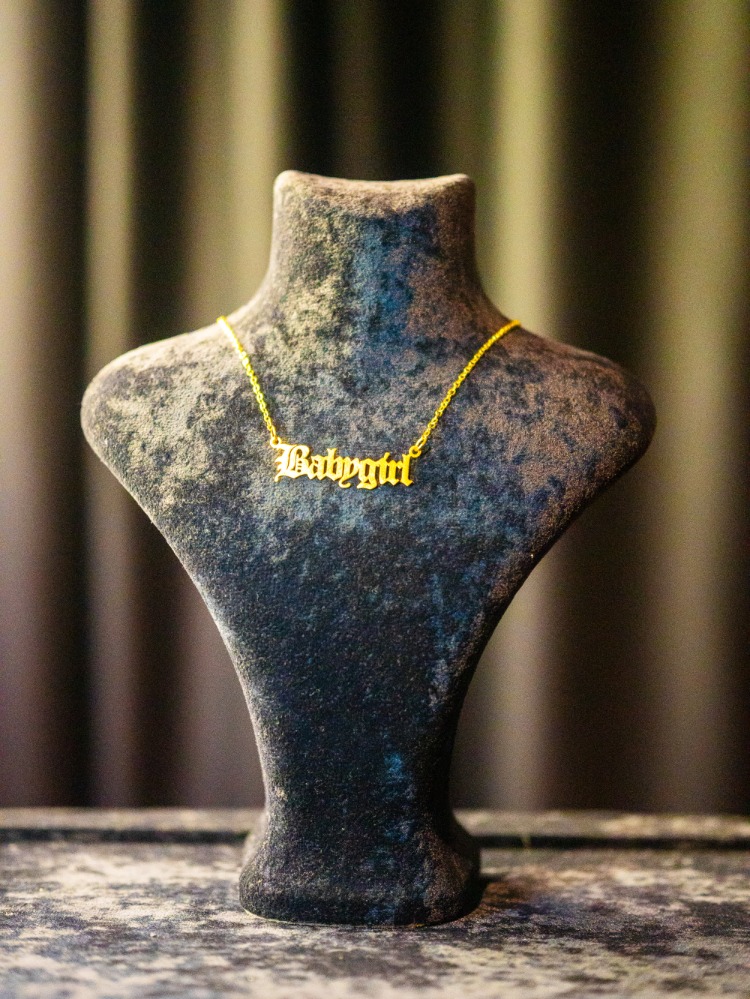 ICE-C "babygirl" SILVER PENDANT