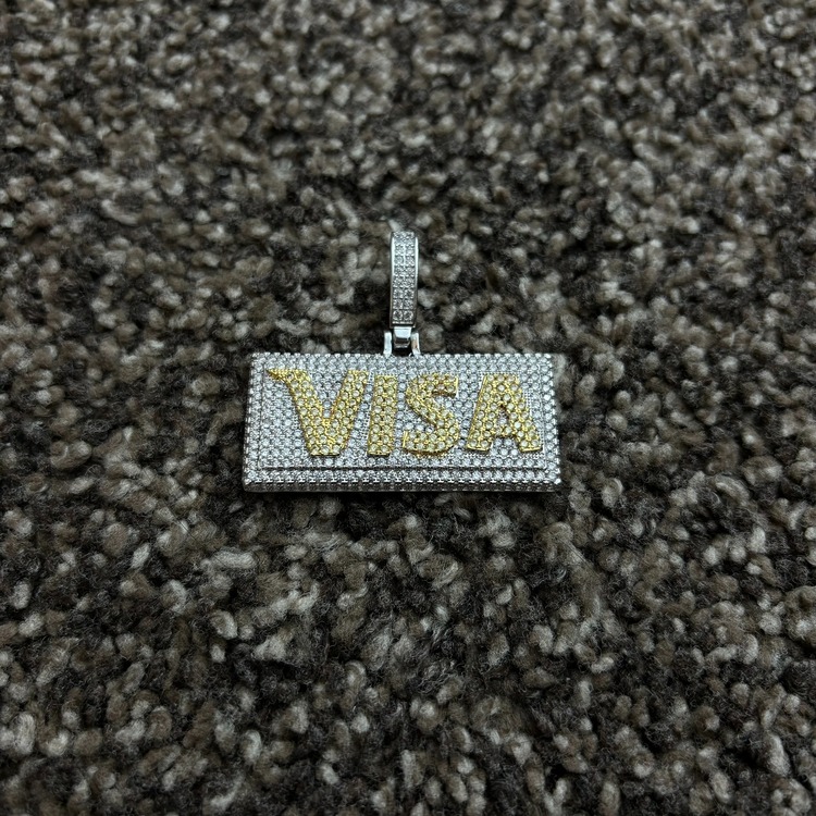 ICE "VISVIS" SILVER PENDANT