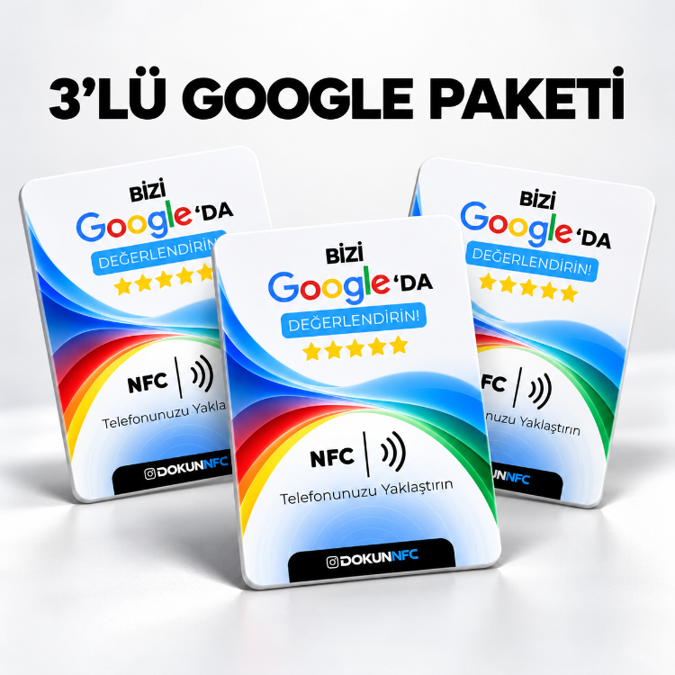 3’lü Google Paketi 15x10 cm