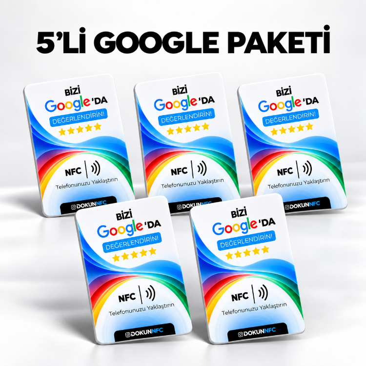 5’li Google Paketi 15x10 cm