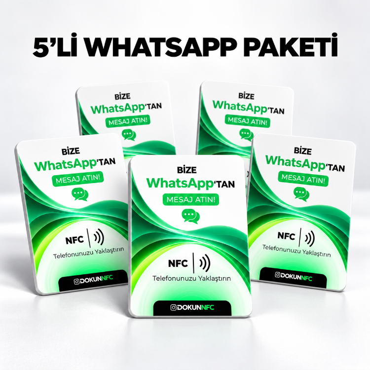 5’li WhatsApp Paketi 15x10 cm