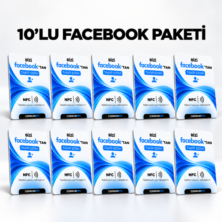 10’lu Facebook Paketi 15x10 cm
