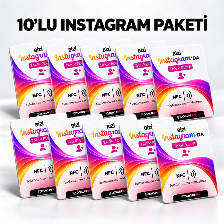 10’lu Instagram Paketi 15x10 cm