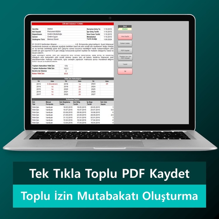 İZİN TAKİP PROGRAMI