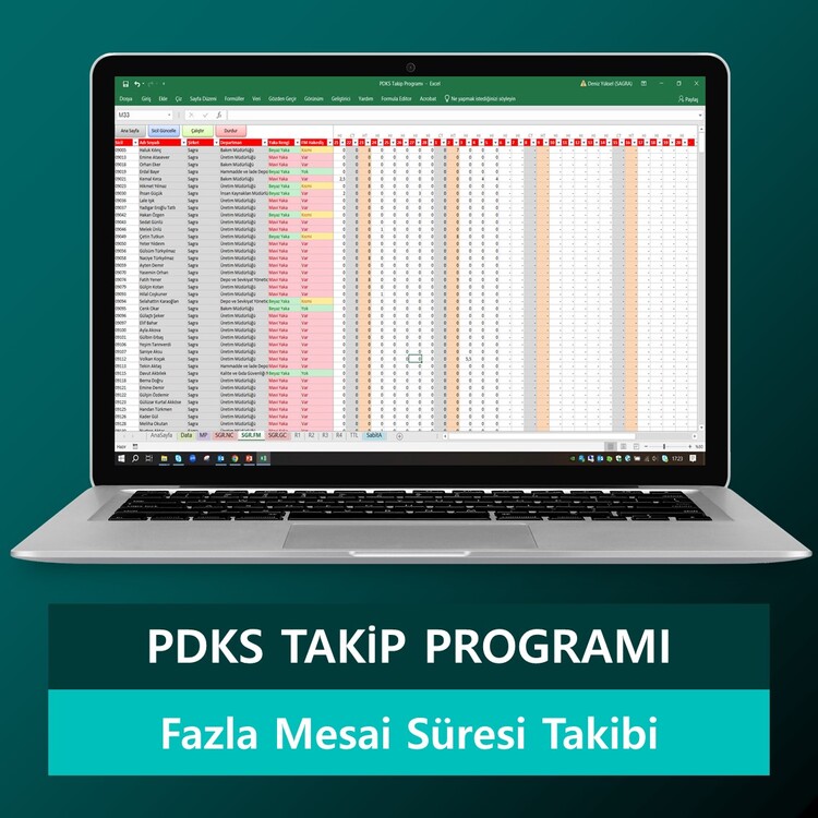 PDKS Takip Programı