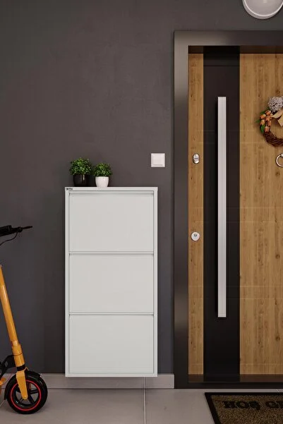 2 li - 3 lü - 4 lü - 5 li dar alanlara özel slim dizayn Metal ayakkabılık