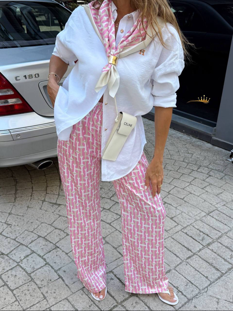 Hermes Pink İthal 3’lü Takım