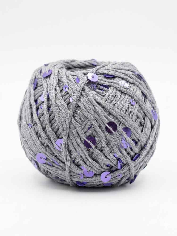 HİCAZ %100 COTTON (PAMUK) PULLU İP ( 100 GRAM )