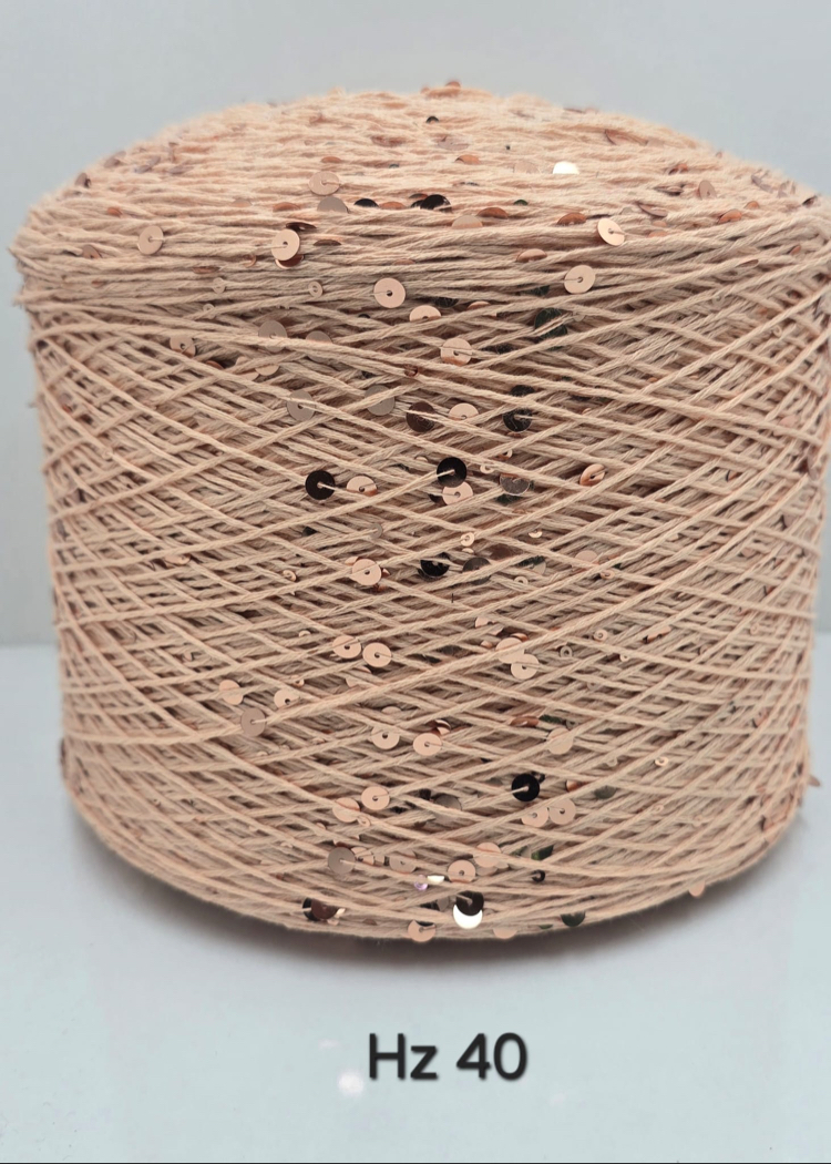 HİCAZ %100 COTTON (PAMUK) PULLU İP ( 100 GRAM )