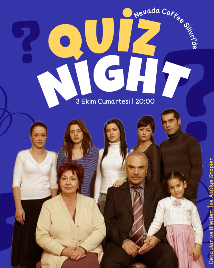 3 Ekim Quiz & Cocktail Night
