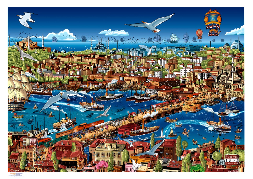 İstanbul 1895 FineArt (İmzalı)