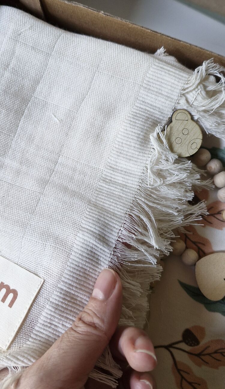 Muslin + penye battaniye seti