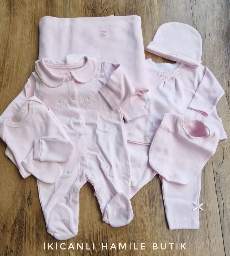 Cassiopebaby Bebek Hastane Çıkış Takımı